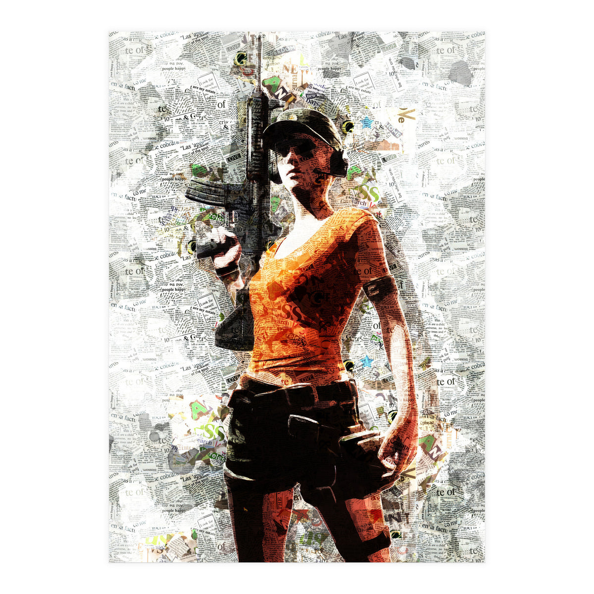 Pubg Girl (Print Only)