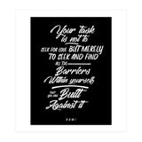 Don't Seek For Love - Rumi Quote Typography (Print Only) thumbnail