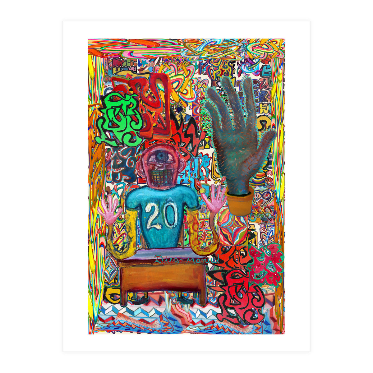 Oficina Del Cobrador 4 (Print Only)