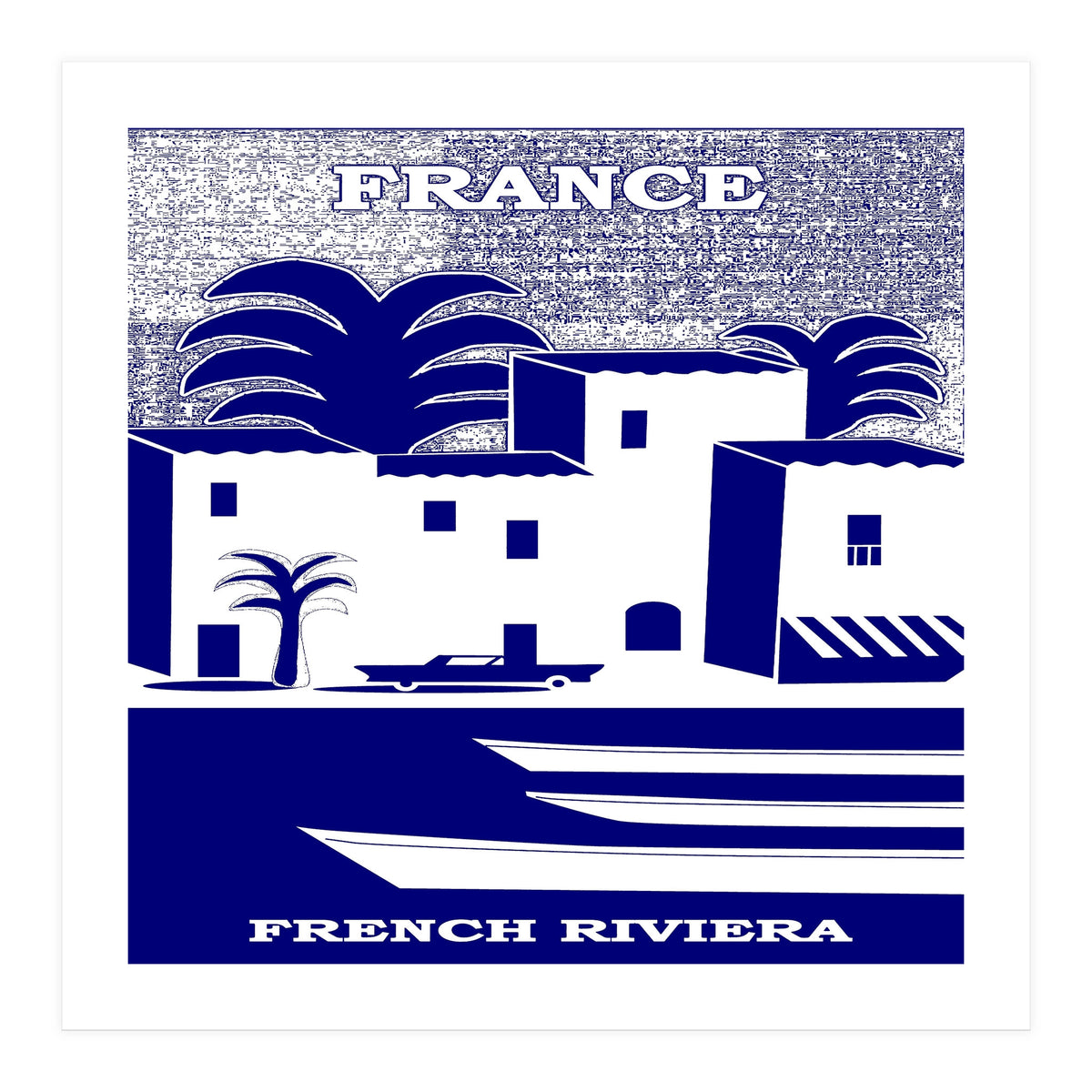 Travel Poster France (Print Only)