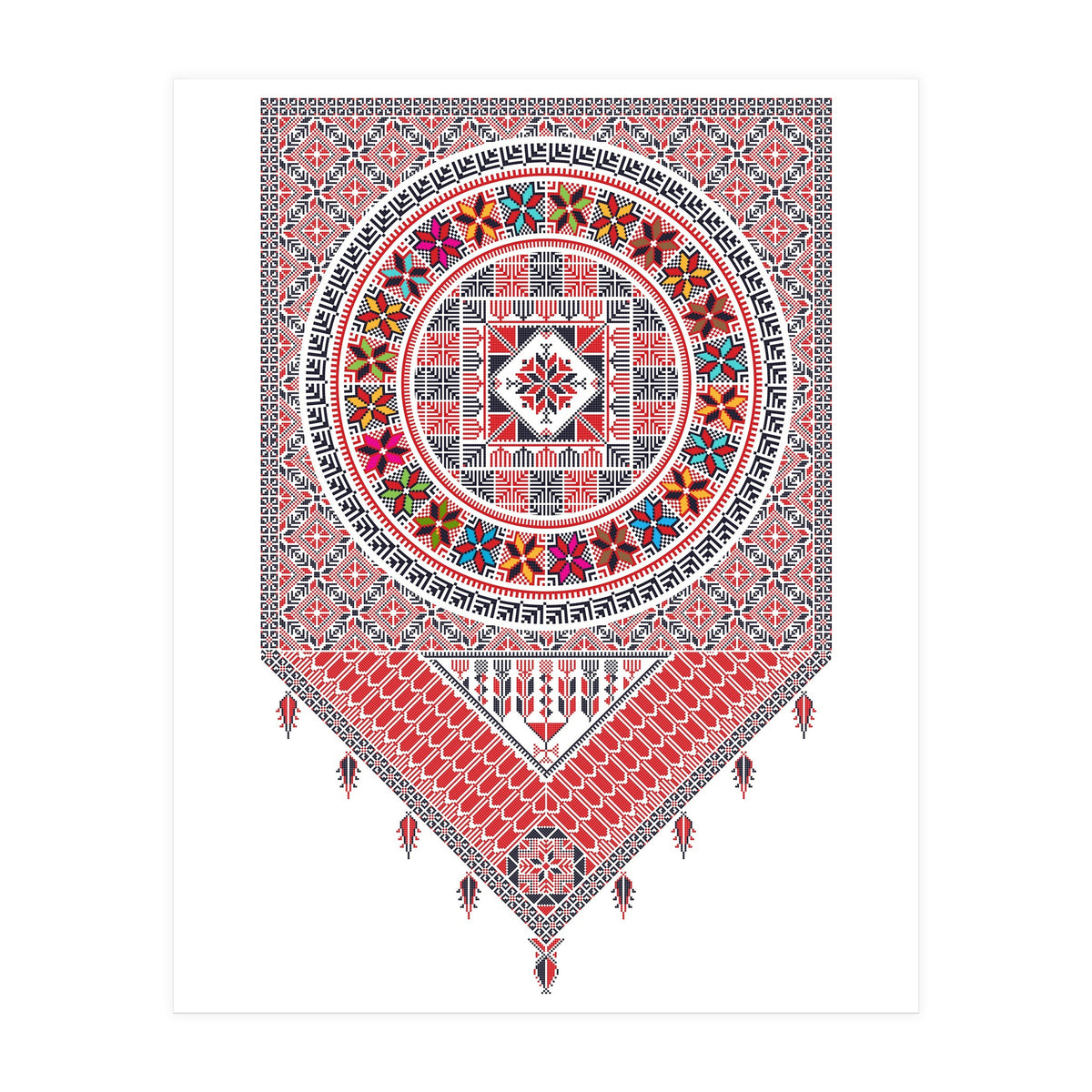 Tatreez Ornament 23 (Print Only)