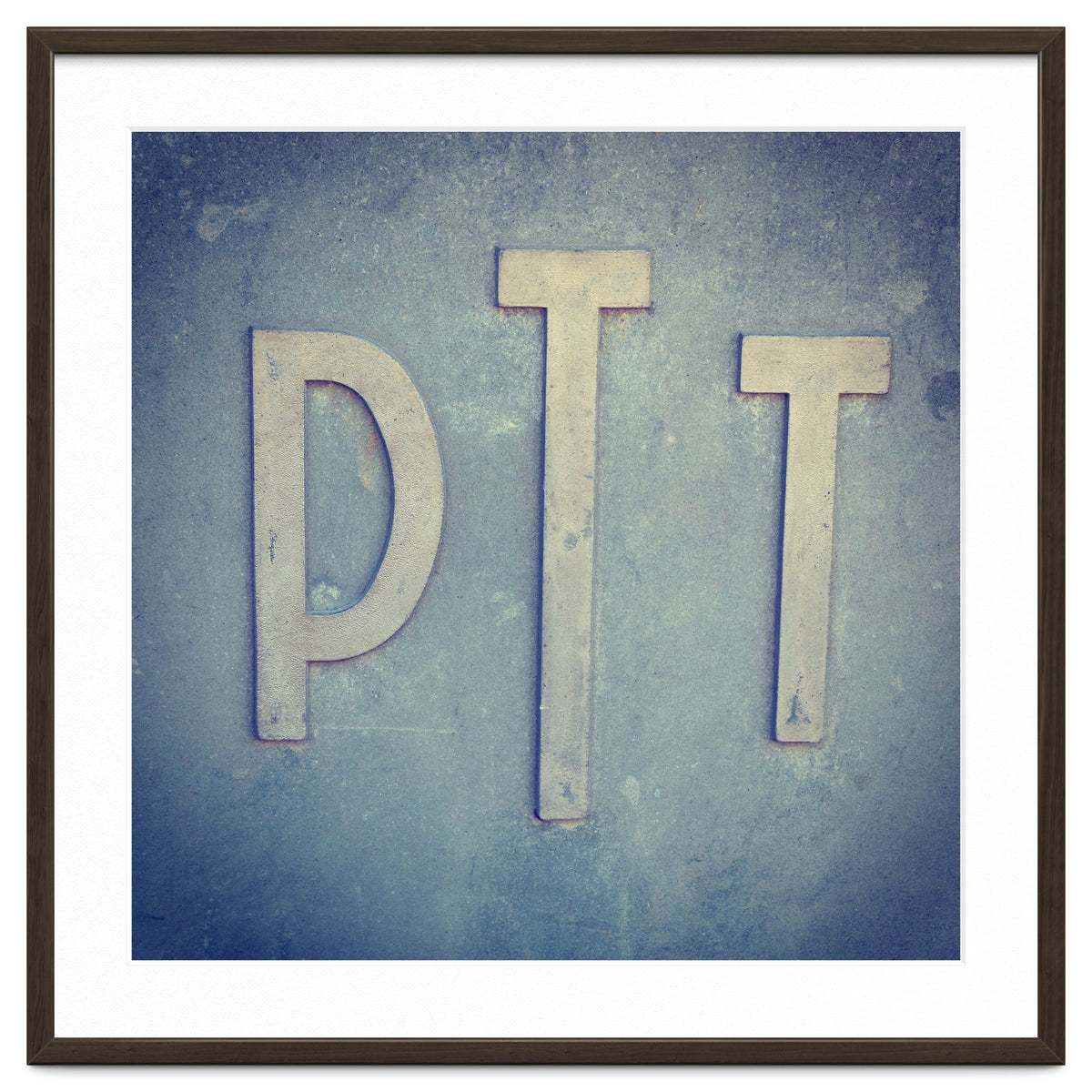 French sign: PTT
