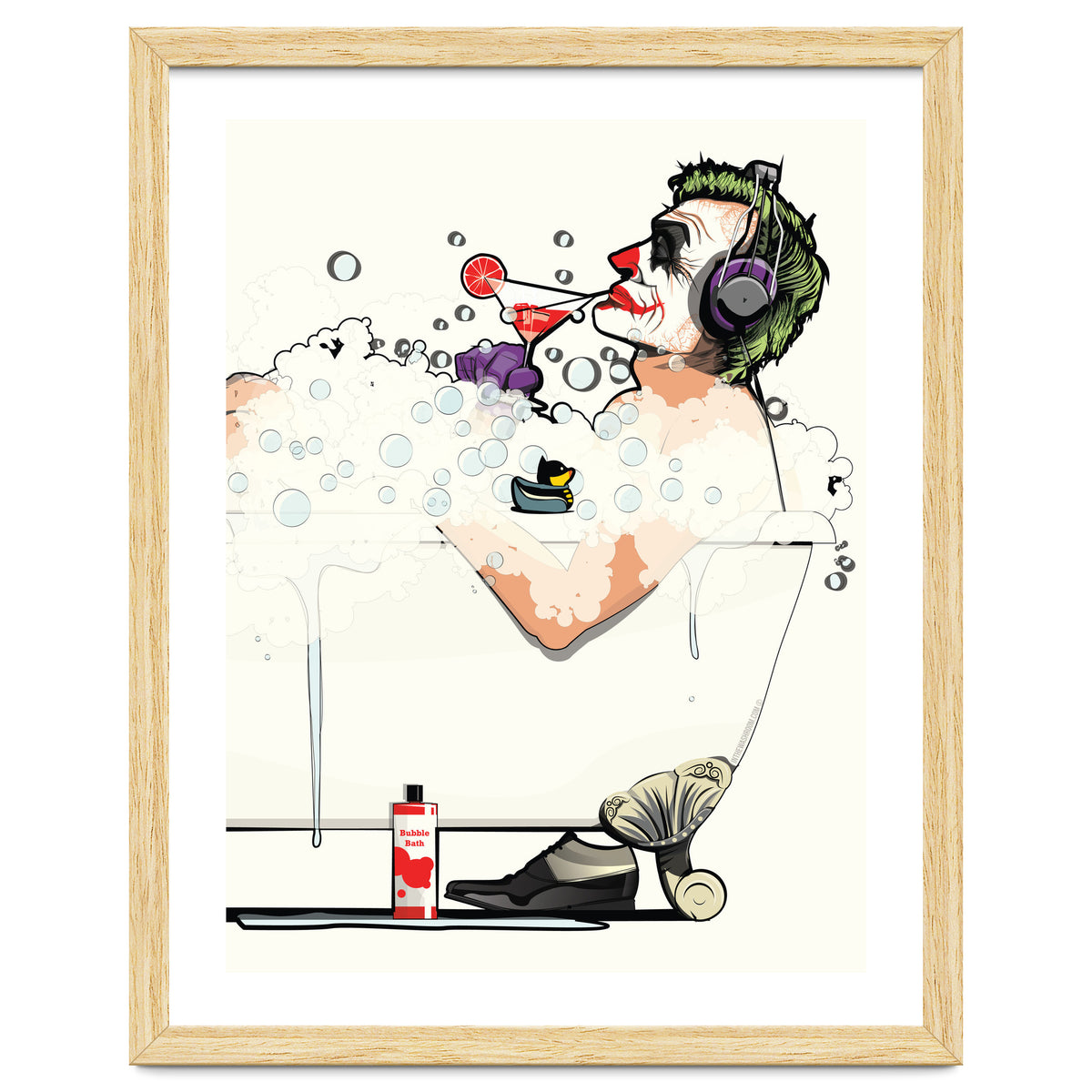 The Joker in the Bath, funny Bathroom Humour