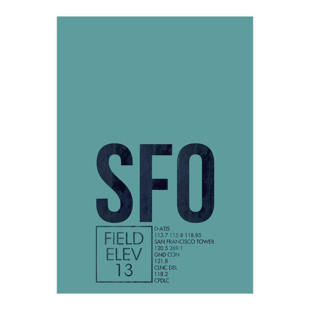 San Francisco Atc (Print Only)