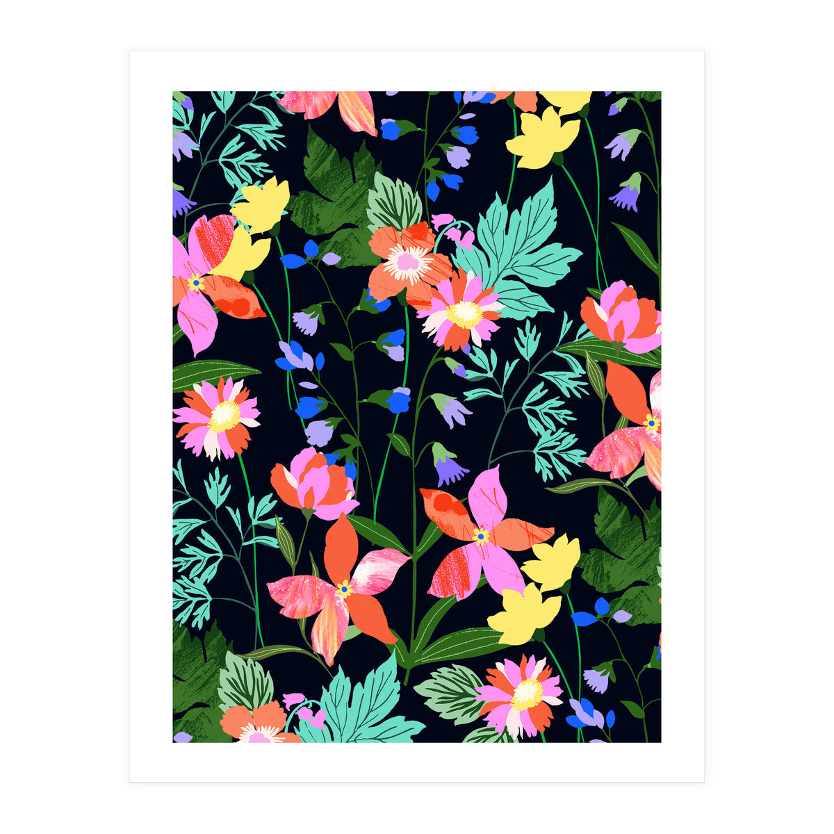 Flower garden (Print Only)