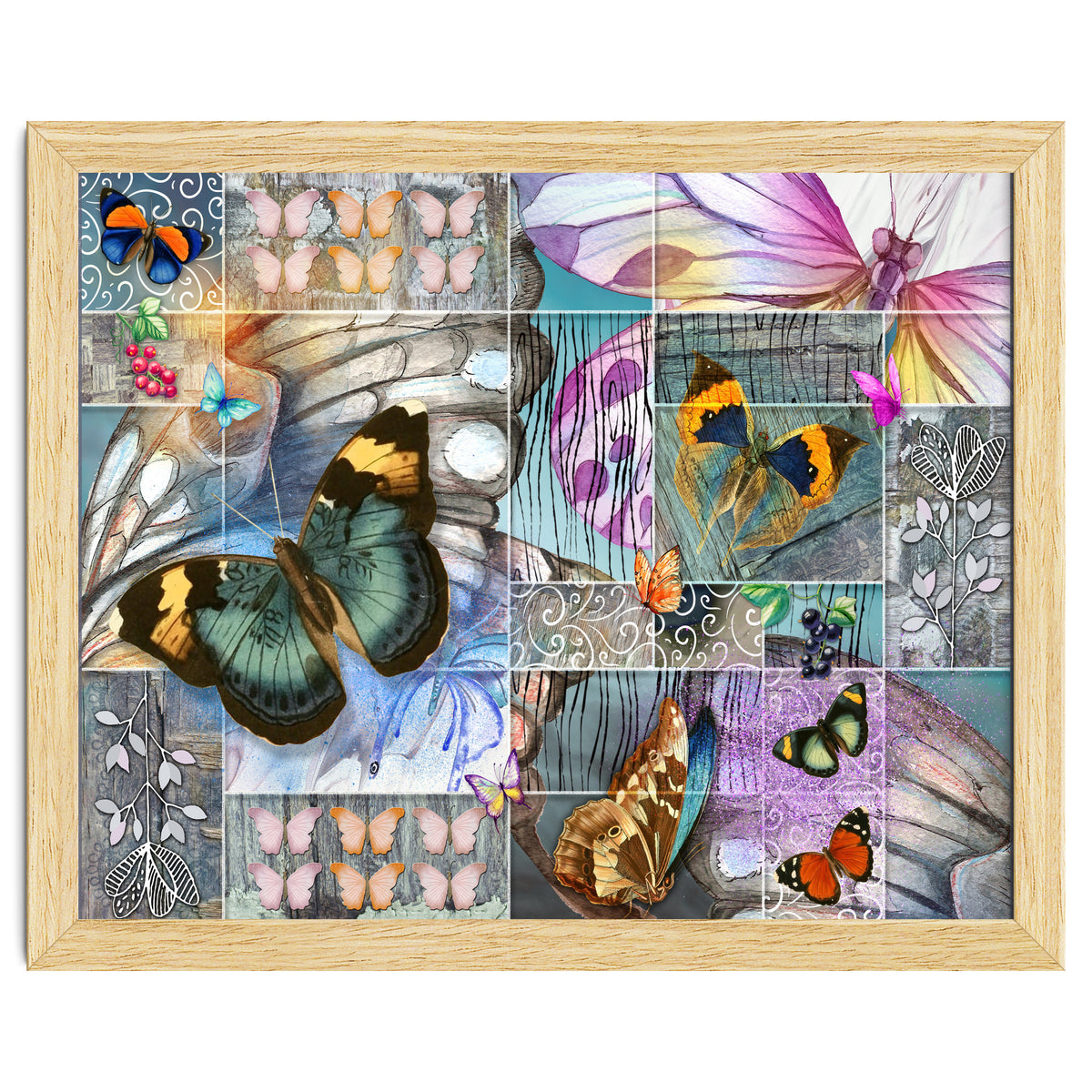 Butterfly Wings Collage