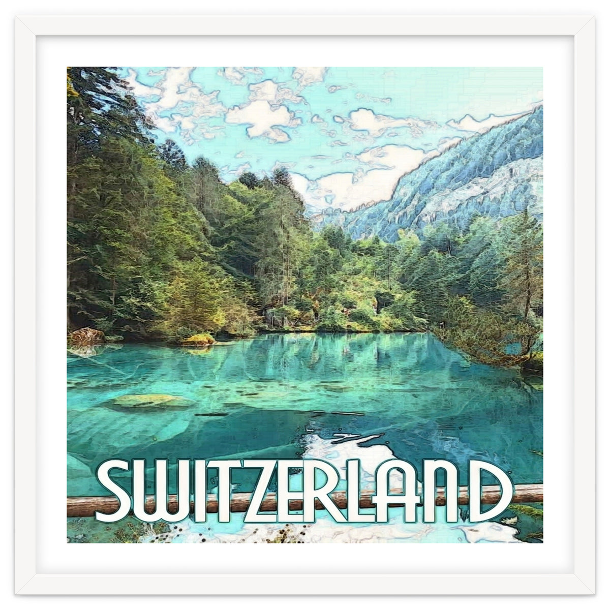 Blausee Naturpark, Switzerland.