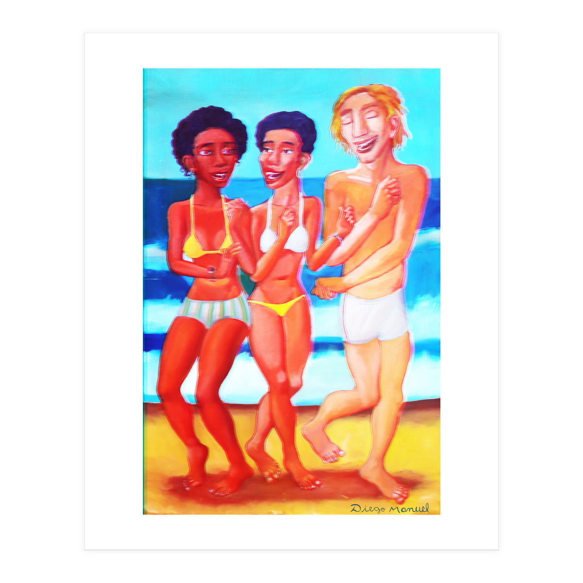 Beach Party 6 3d (Print Only)