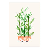 Happy Bamboo Houseplant (Print Only) thumbnail