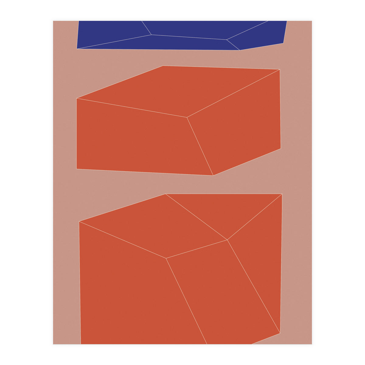 Minimal Geometry No 9 (Print Only)