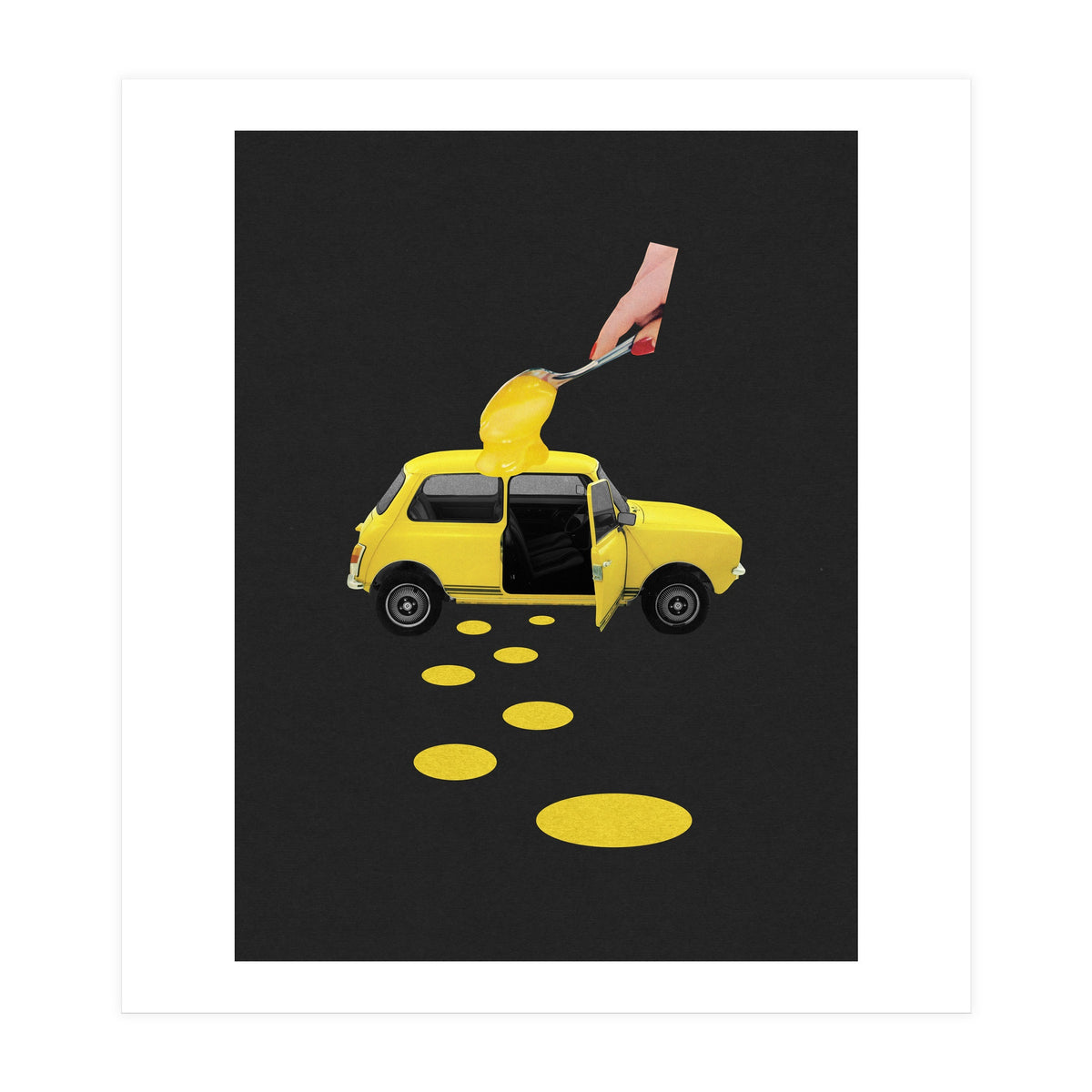 Yellow Car (Print Only)