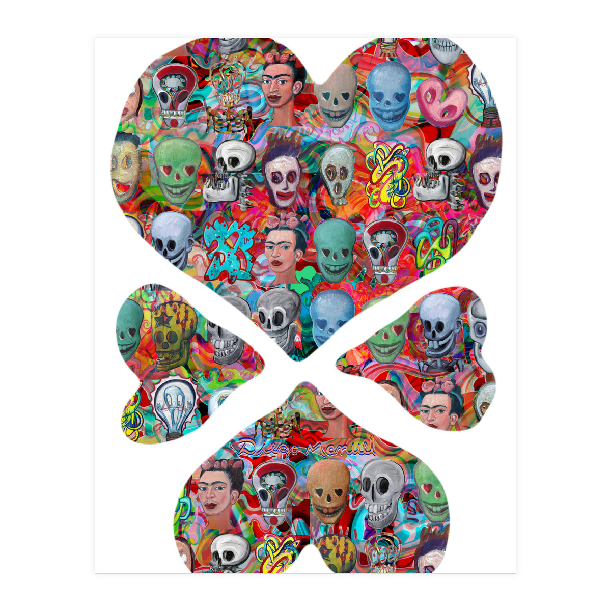 4 Corazones 2 Copia (Print Only)