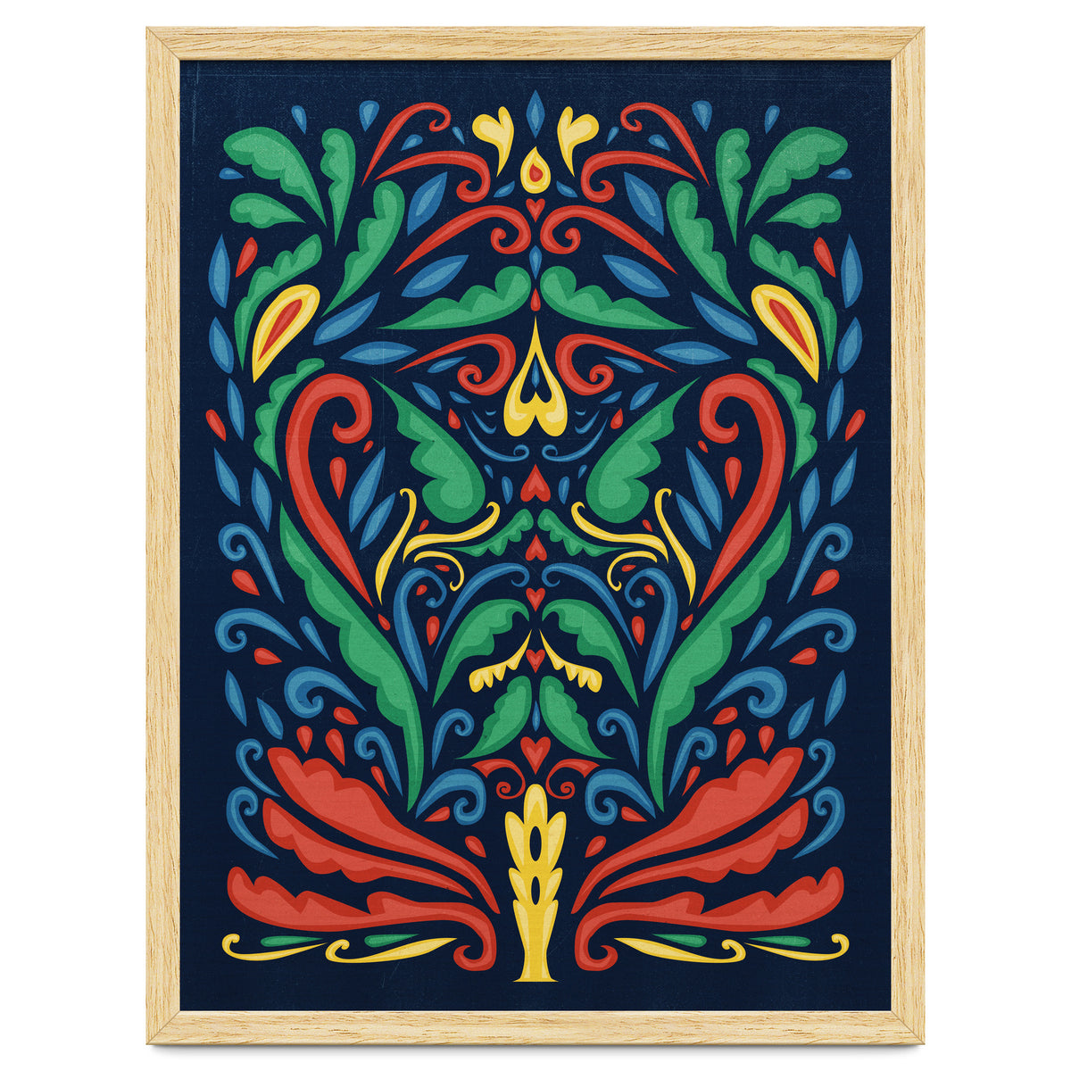 Art Nouveau Folk Art Style