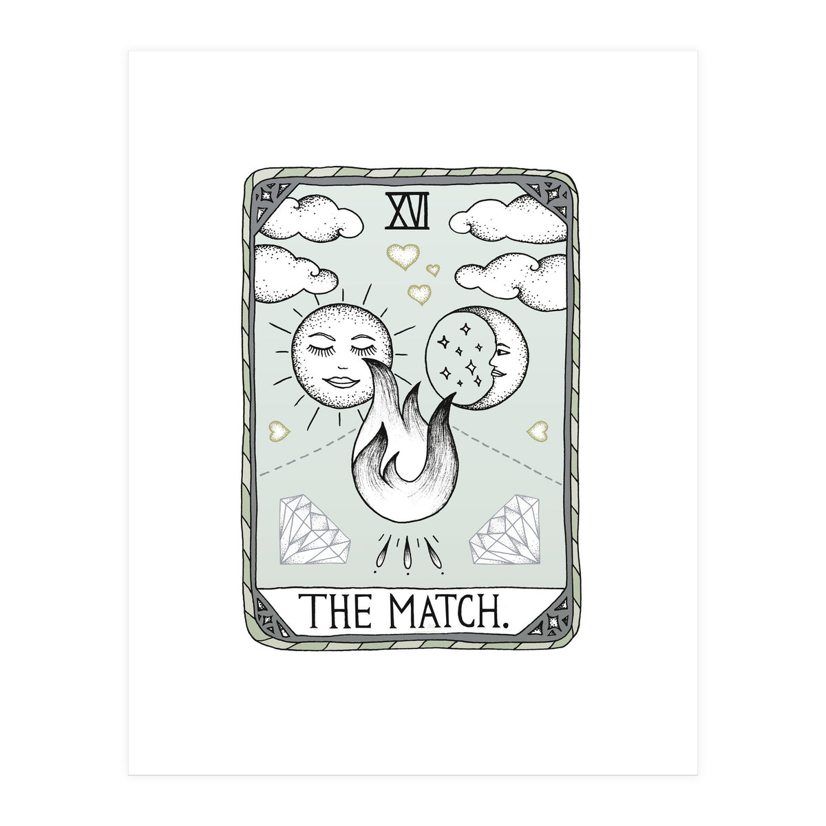 The Match (Print Only)