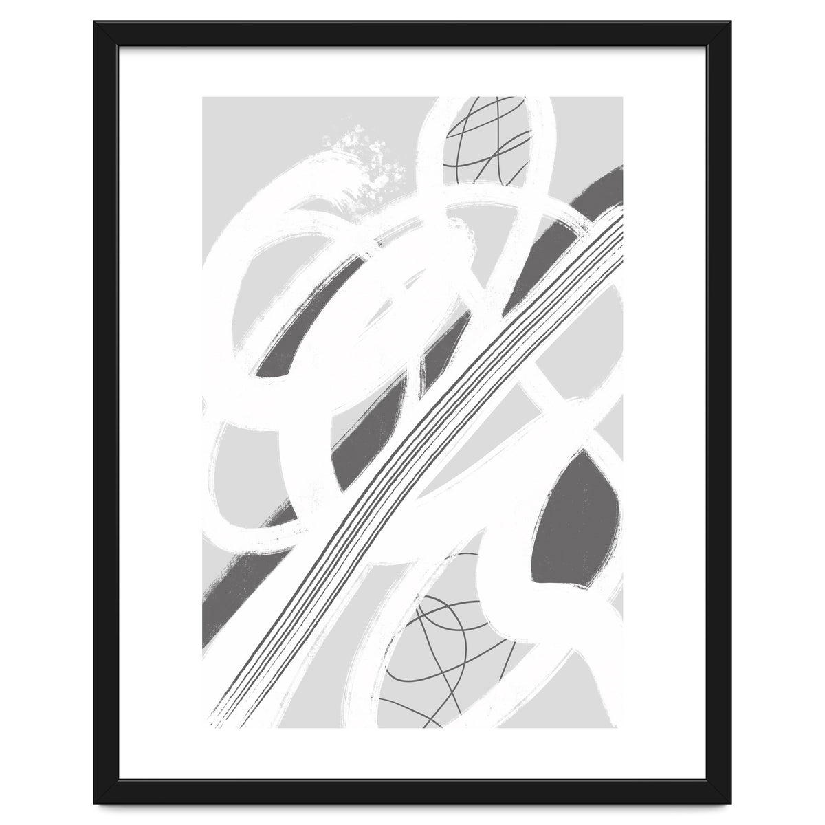 Abstract Painting No. 11 - Chaos and silence