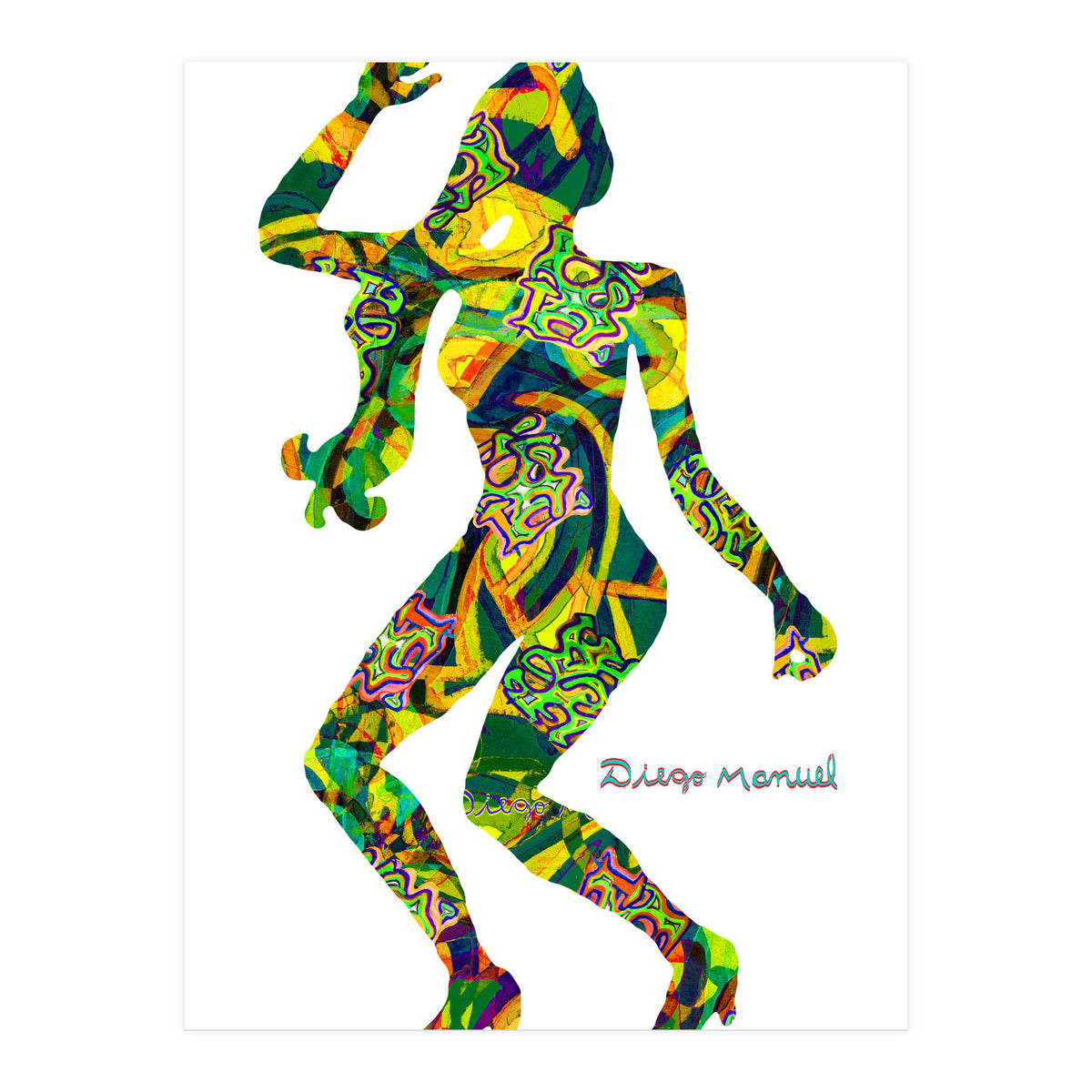 Dance Girl B 20 (Print Only)