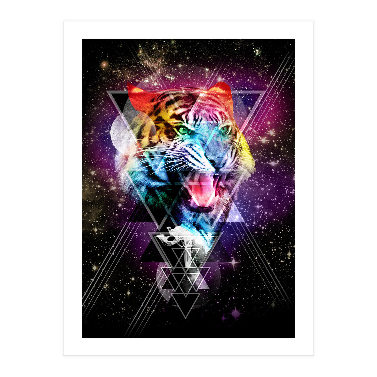 Cosmic Tiger  (Print Only)