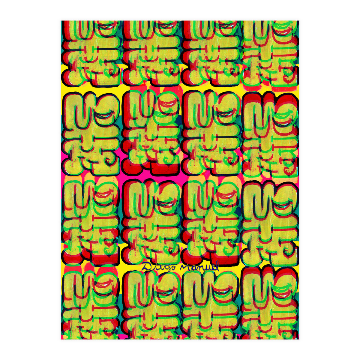 Graffitis 2021 Tapiz 118 (Print Only)