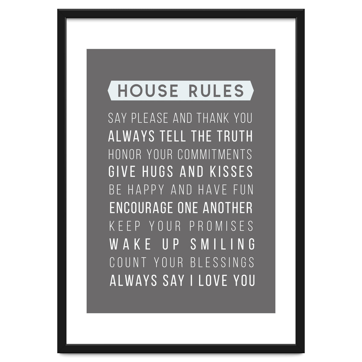 House Rules