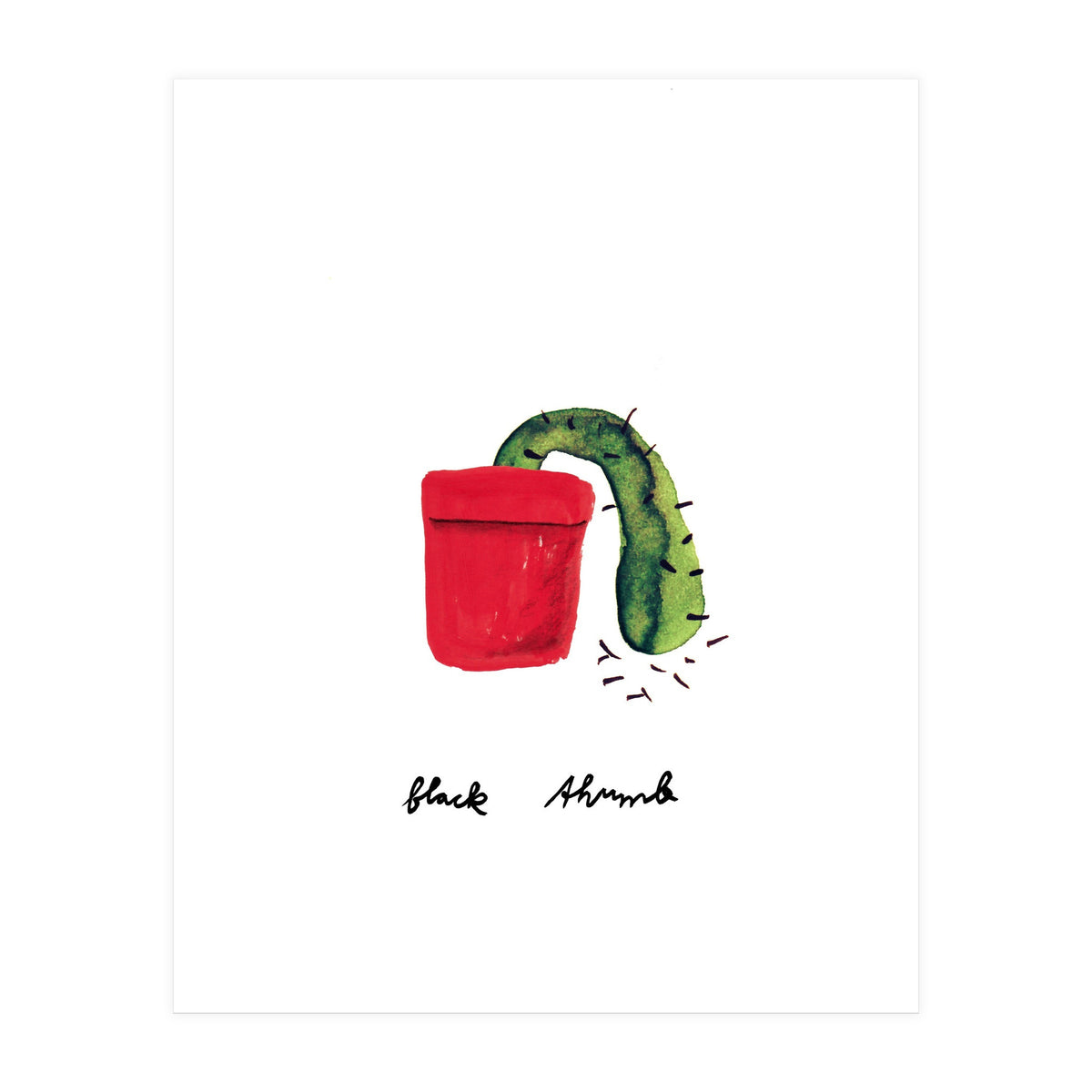 Black Thumb (Print Only)