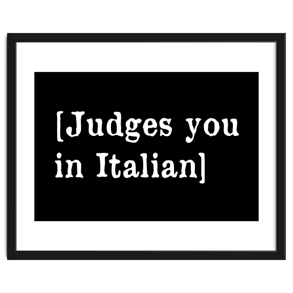 Judges You In Italian