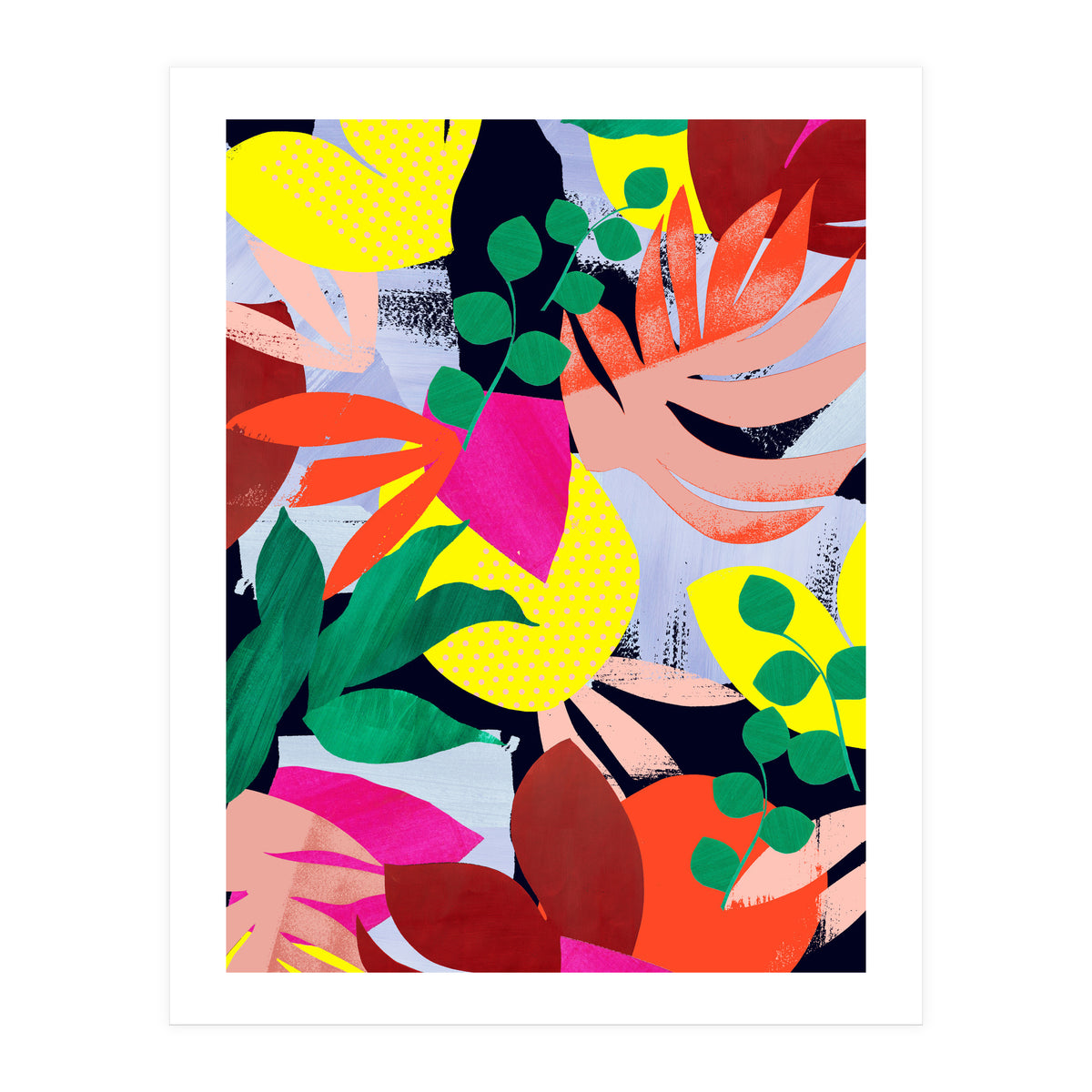 Abstract tropical (Print Only)