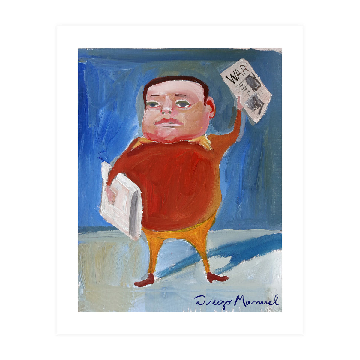 newspaper seller 2 (Print Only)