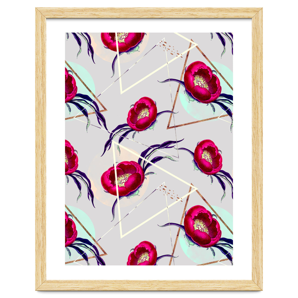 Flowery blooming with geometric II