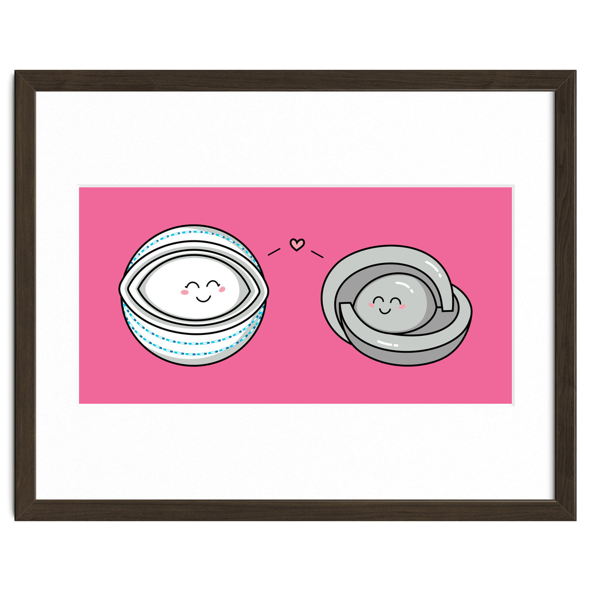 Kawaii Cute Timeless Mothership and Lifeboat Time Machines