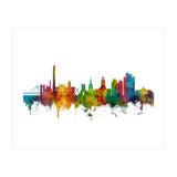 Northampton England Skyline (Print Only) thumbnail
