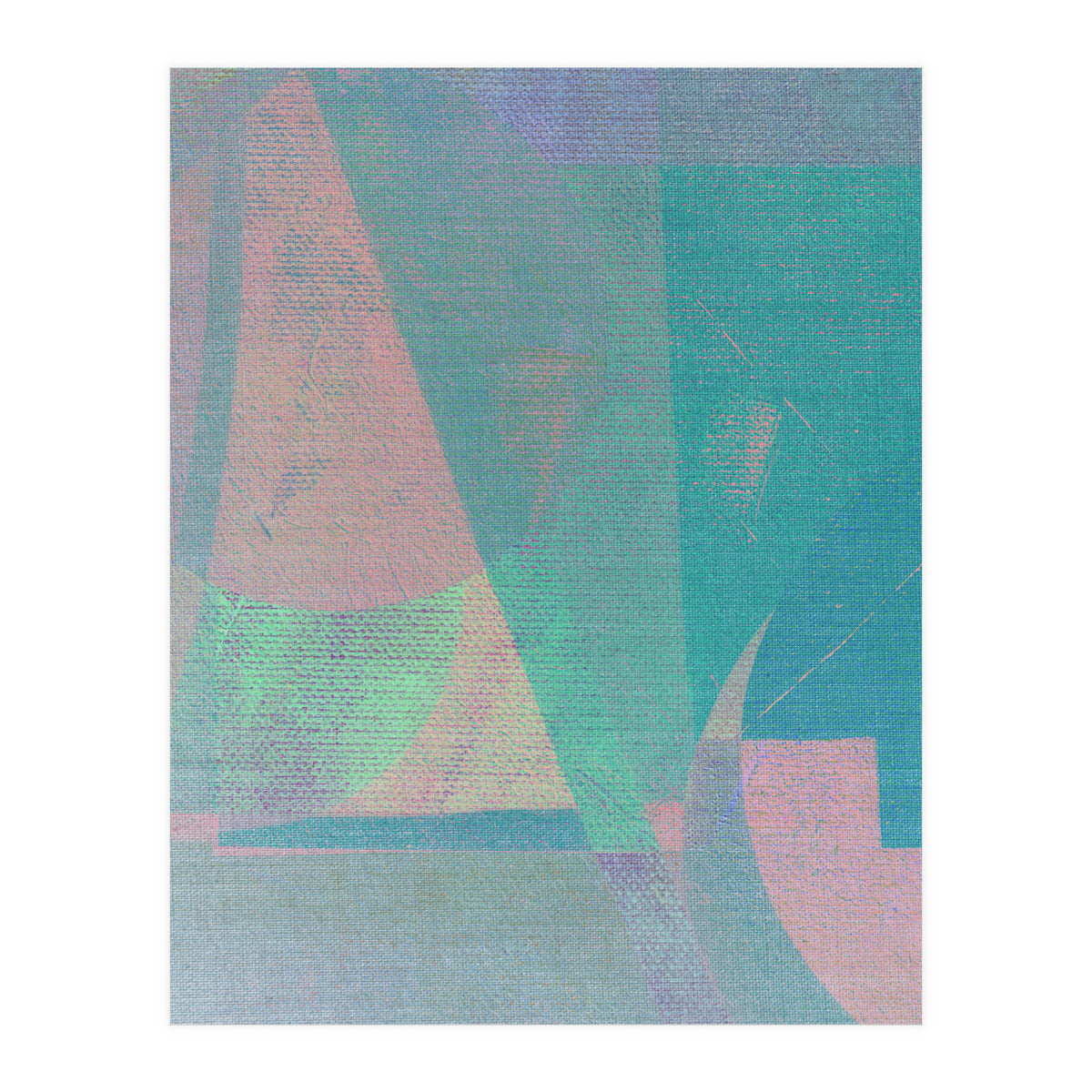 Fog In Downtown (3) (Print Only)