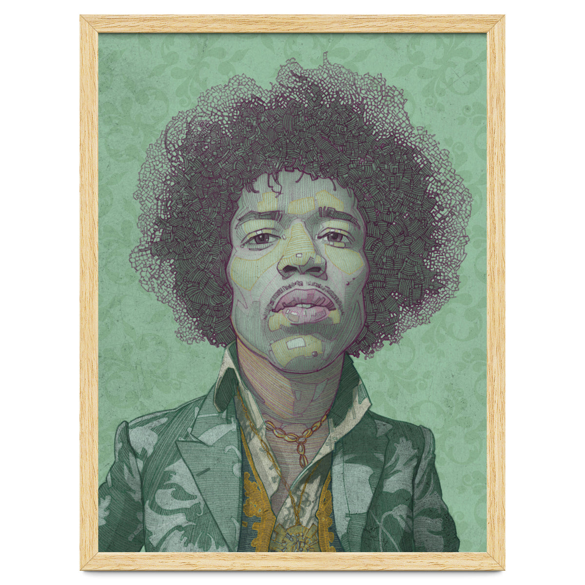 Hendrix Illustration