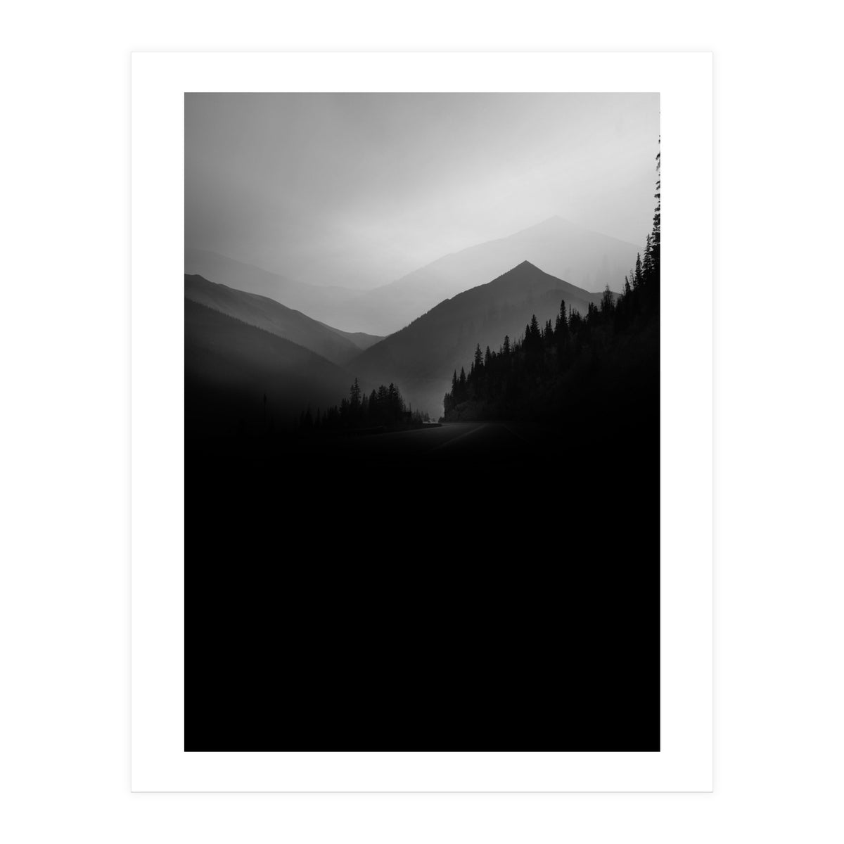 Dusky Mountains (Print Only)