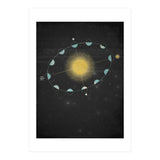 Vintage Cosmos: Equinox  (Print Only) thumbnail