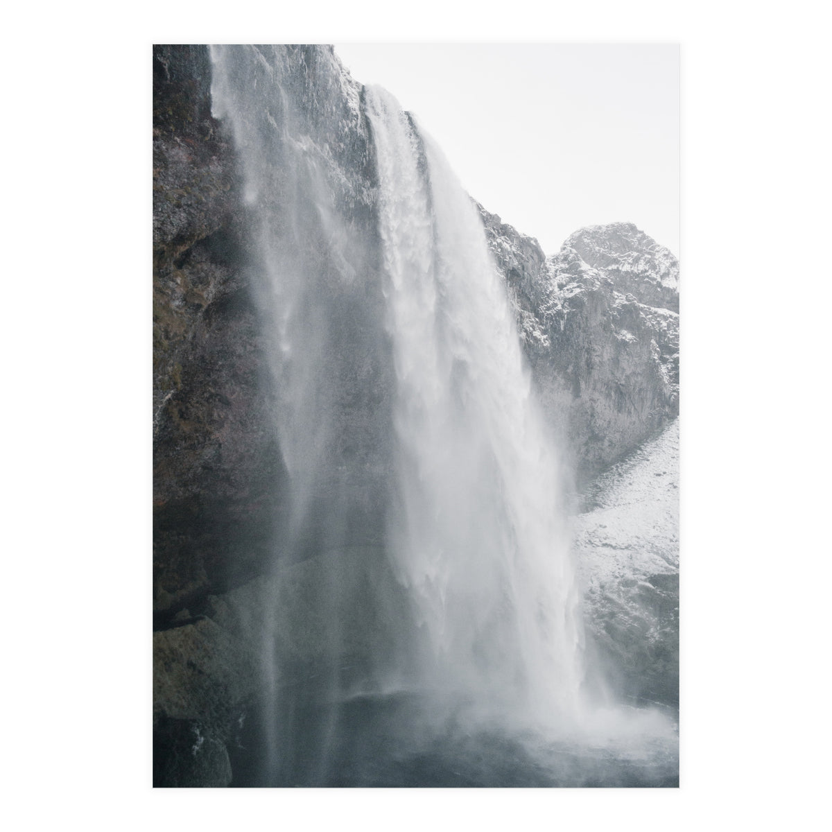 Seljalandsfoss Waterfall Iceland 4 (Print Only)
