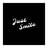 Just smile | typography (Print Only) thumbnail
