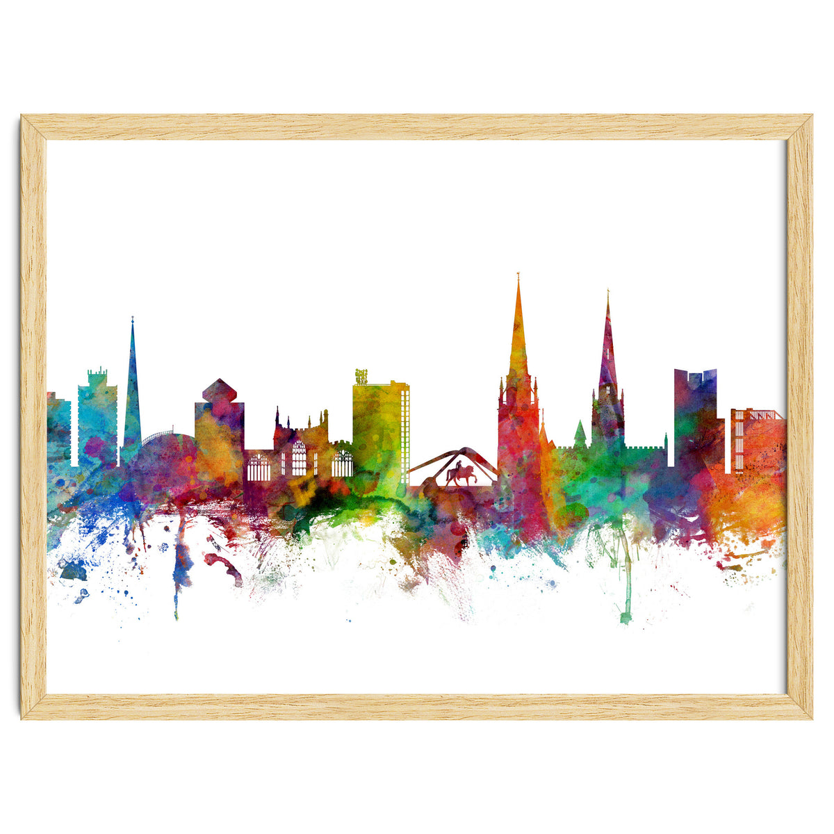 Coventry England Skyline