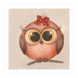 Woodland Nursery - Baby Owl Illustration (Print Only) thumbnail