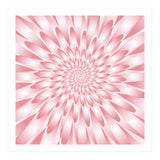 Spiral Pink Flower  (Print Only) thumbnail