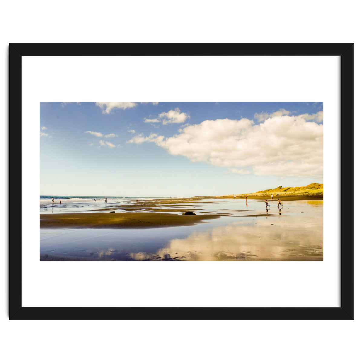 Beach in New Plymouth, New Zealand
