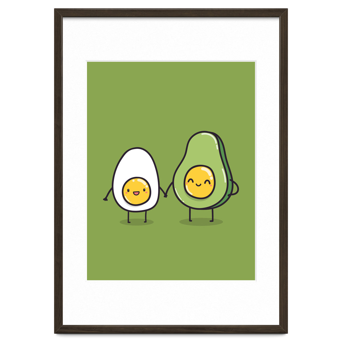 Egg Avocado best friends