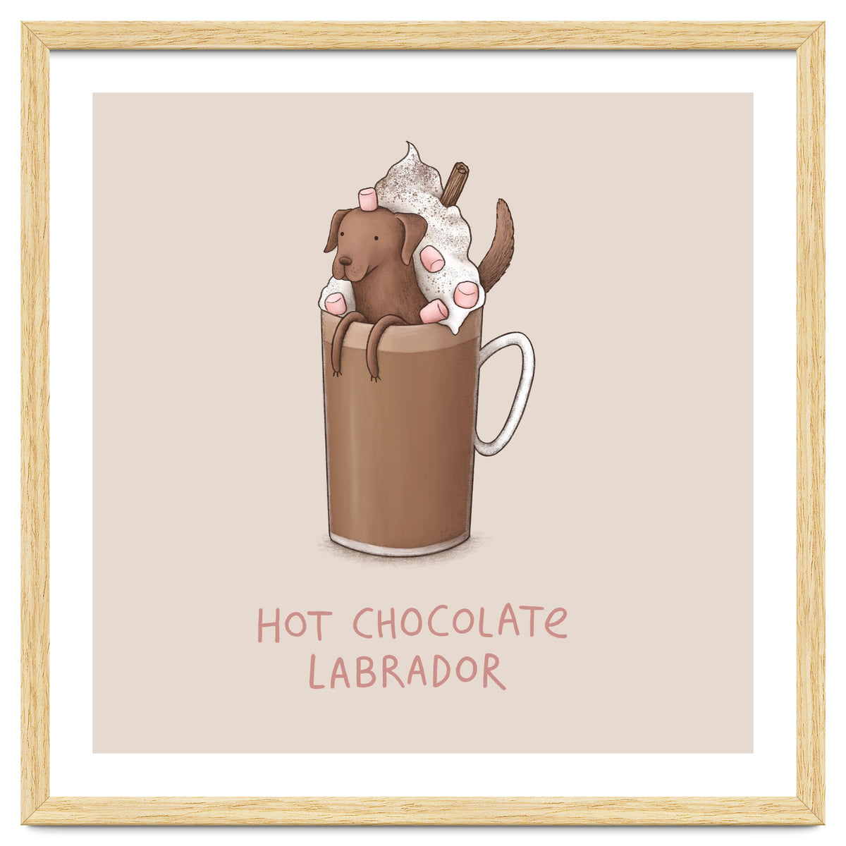 Hot Chocolate Labrador