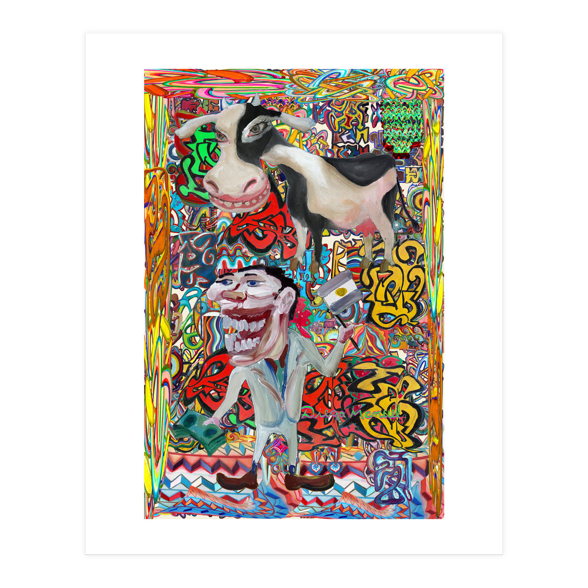 Vendedor De Dolares (Print Only)