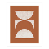 Mid-Century Modern No.21 - Woodblock Print (Print Only) thumbnail