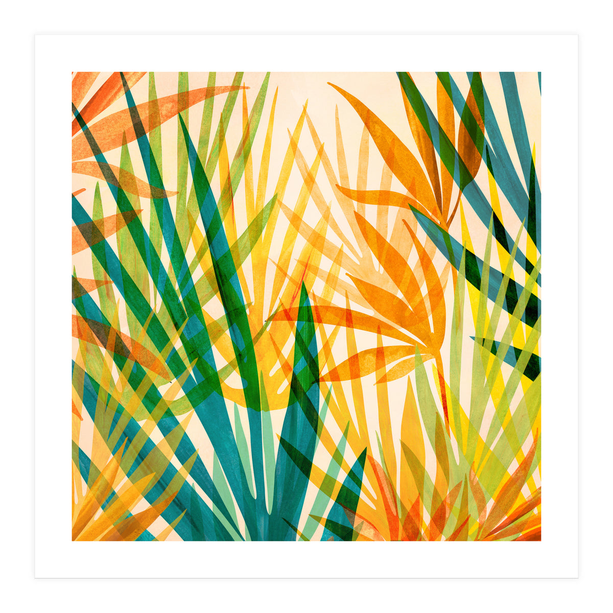 Golden Tropics (Print Only)