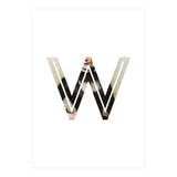 Letter W - (Impress) (Print Only) thumbnail