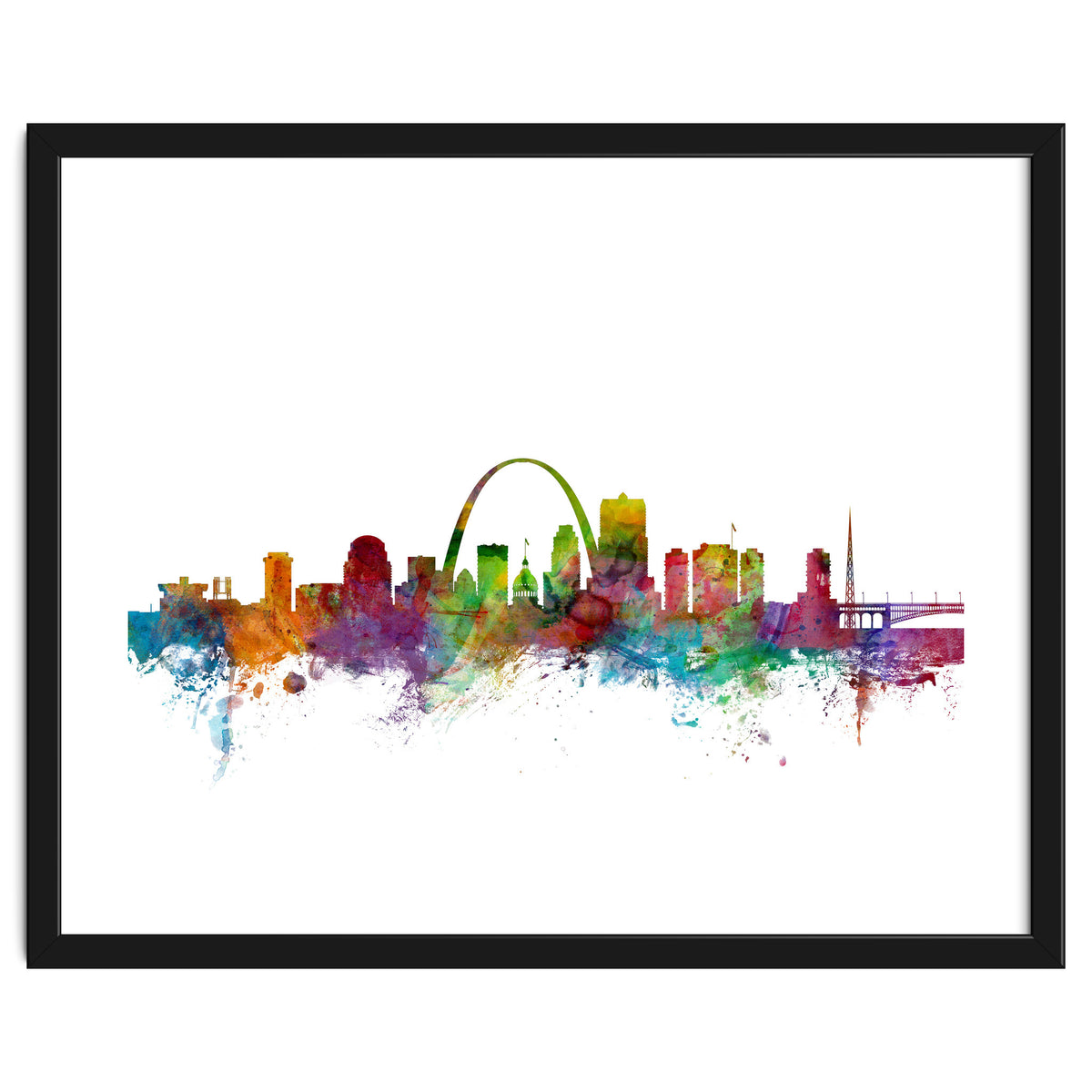 St Louis Missouri Skyline