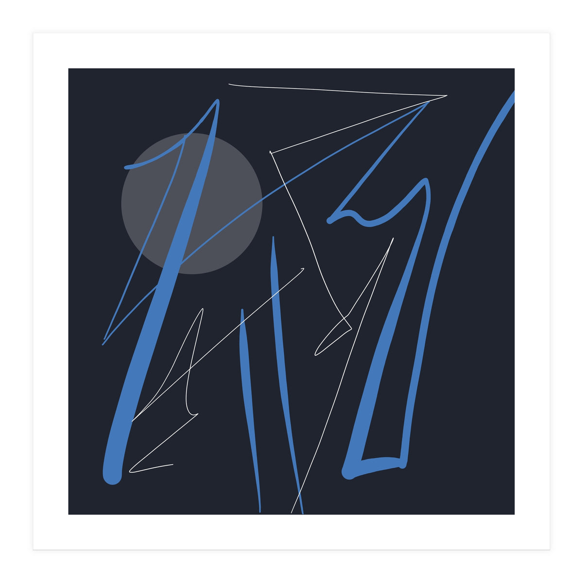 Pirilampo Azul (Print Only)