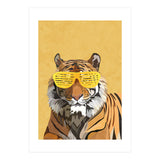 Hip Hop Tiger Yellow Shades (Print Only) thumbnail