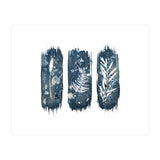 Indigo Blue Botanical Leaves No. 7 (Print Only) thumbnail